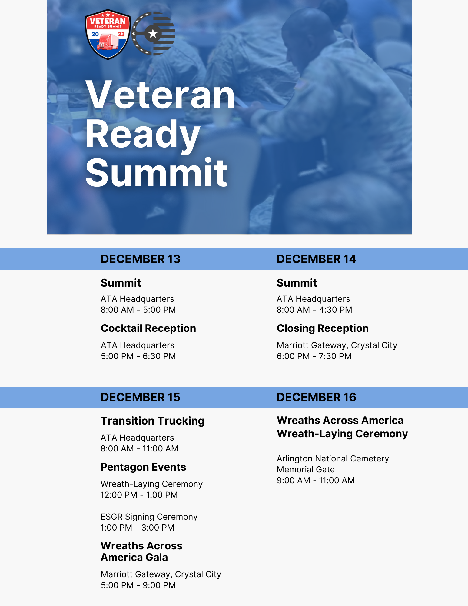 Veteran Ready Summit 2023