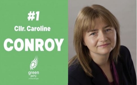 Cllr. Caroline Conroy - Green Party logo