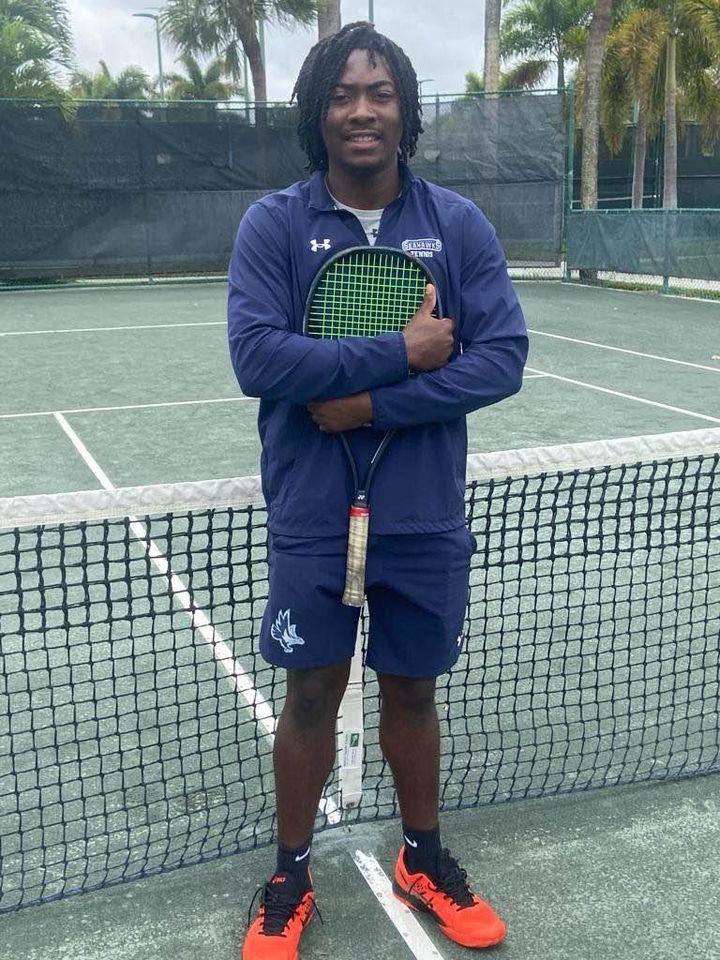 Hubert teaches tennis lessons in Boca Raton, FL
