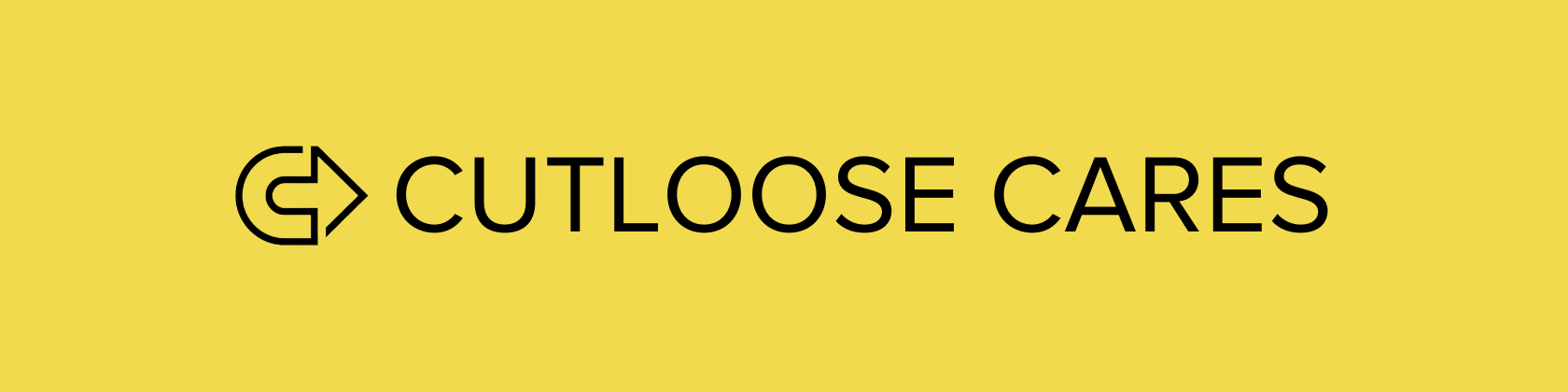 CUTLOOSE CARES logo