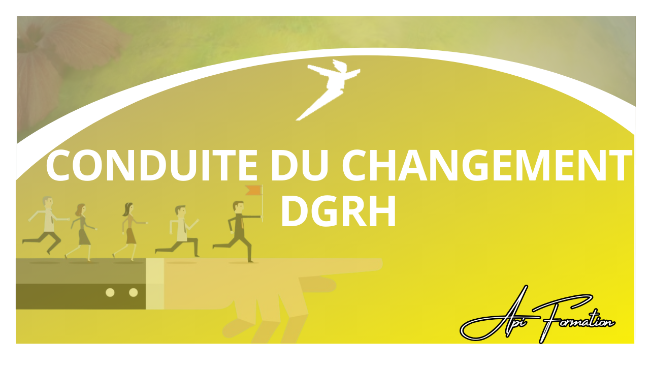Représentation de la formation : CONDUITE DU CHANGEMENT DGRH