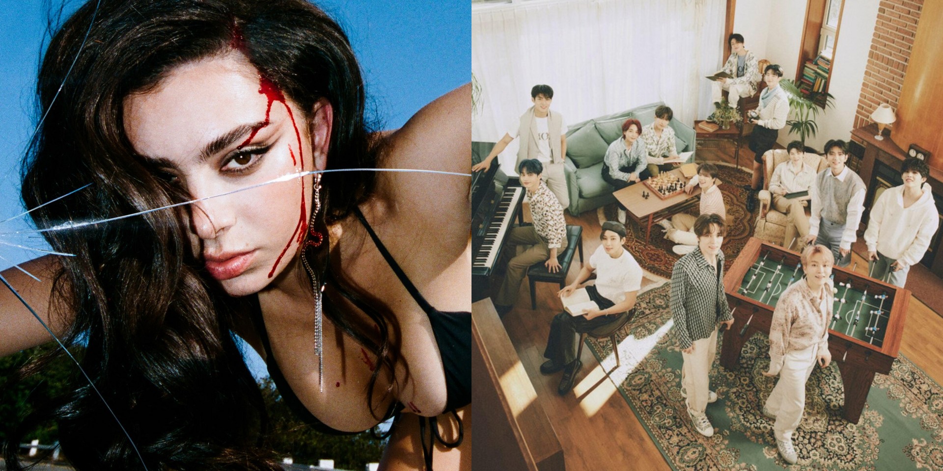 "How do I get in touch with Vernon?" Charli XCX invites SEVENTEEN for a collab