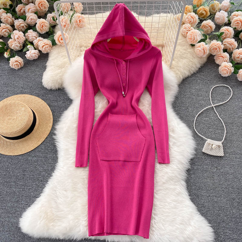 Pink Hoodie Dress - Klassichic Store | Flutterwave Store