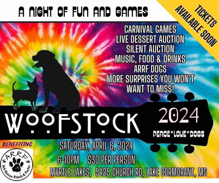 ARRF’s Woofstock 2024 Custom Ink Fundraising