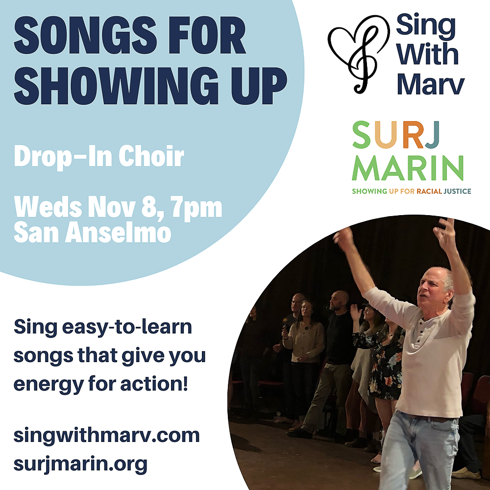 Songs For Showing Up -- Weds Nov 9, 7pm
