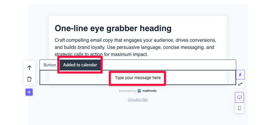 How to embed add to calendar widget in your email?