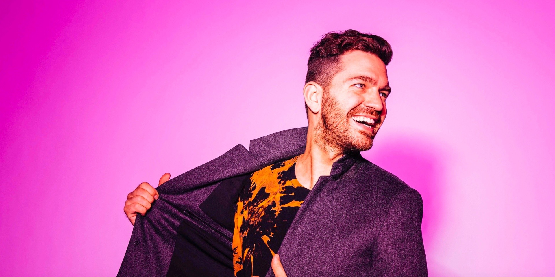 American pop artist Andy Grammer is coming to Manila