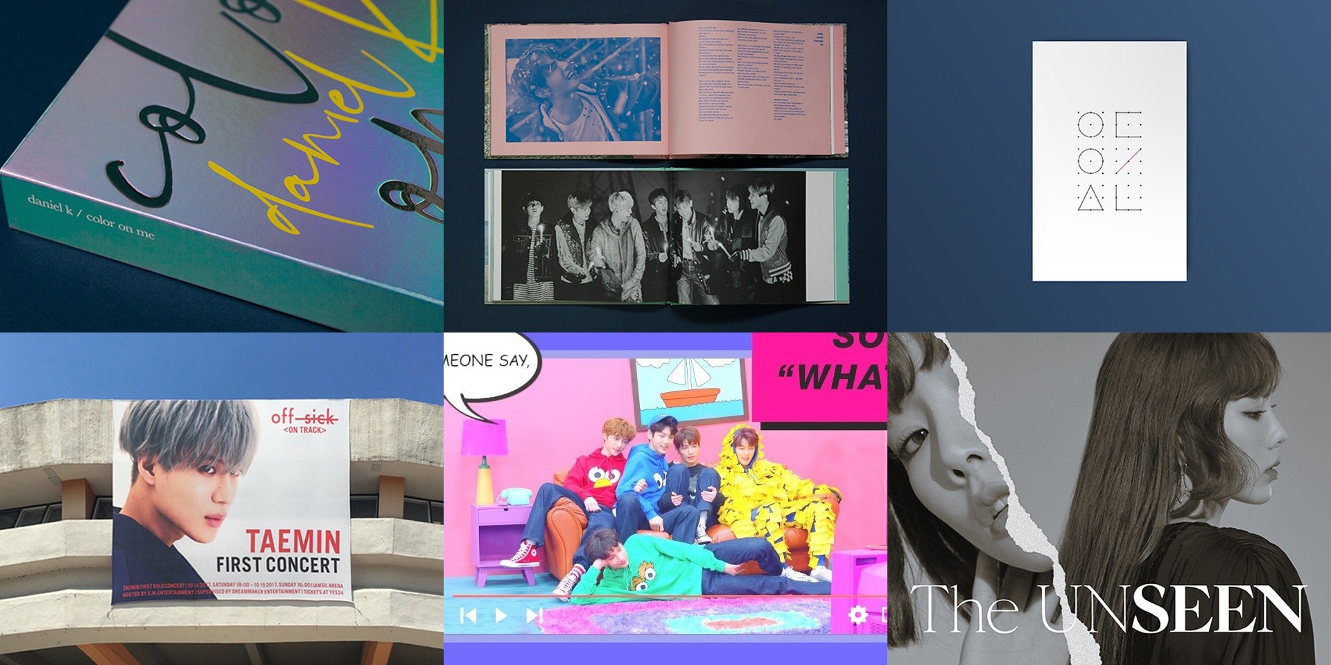 Jiyoon Lee of Studio XXX shares the processes behind 6 K-Pop albums and posters – BTS, Kang Daniel, LOONA, Taemin, TXT, and Taeyeon