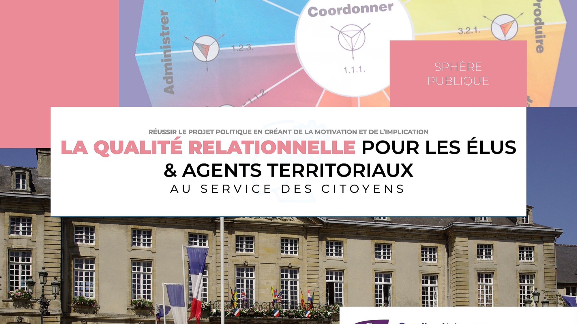 Représentation de la formation : Qualité Relationnelle pour les Élus & Agents territoriaux au service des citoyens