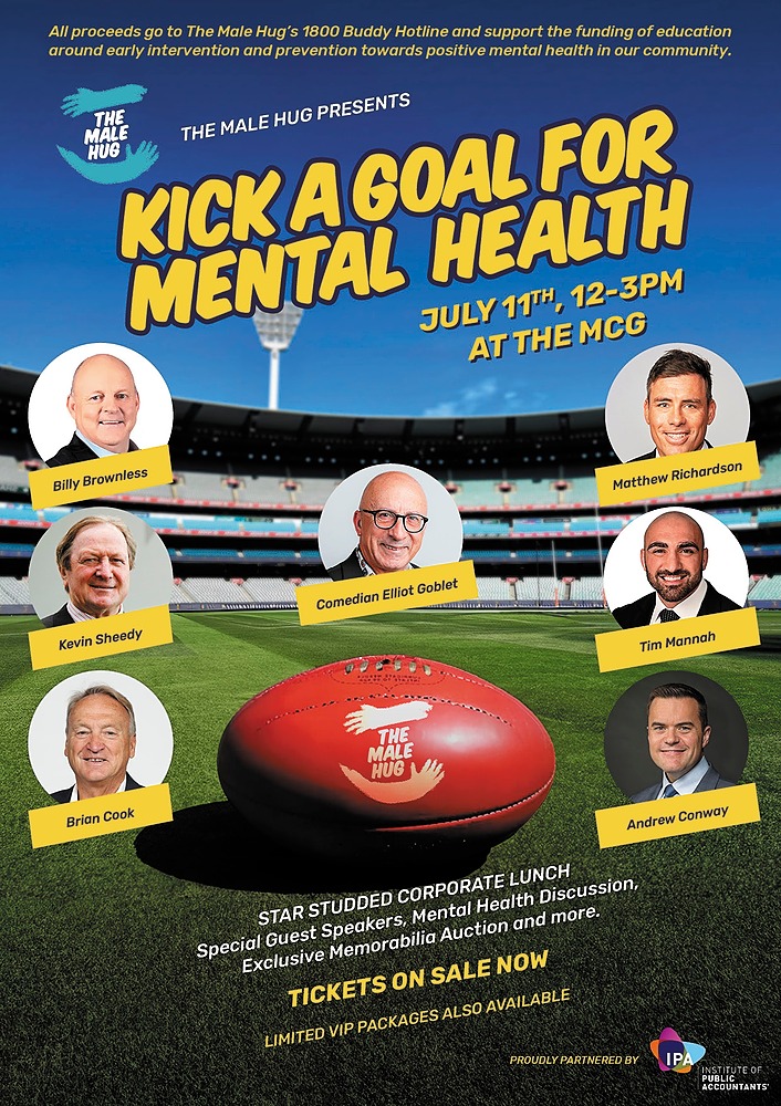Kick a Goal for Mental Health at the MCG - July 11th