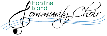 Harstine Island Community Choir logo