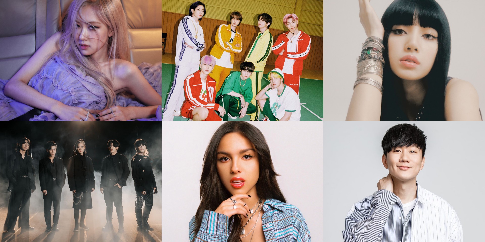 BTS, SB19, Olivia Rodrigo, LISA, ROSÉ, JJ Lin, and more nominated at the 2021 MTV EMAs