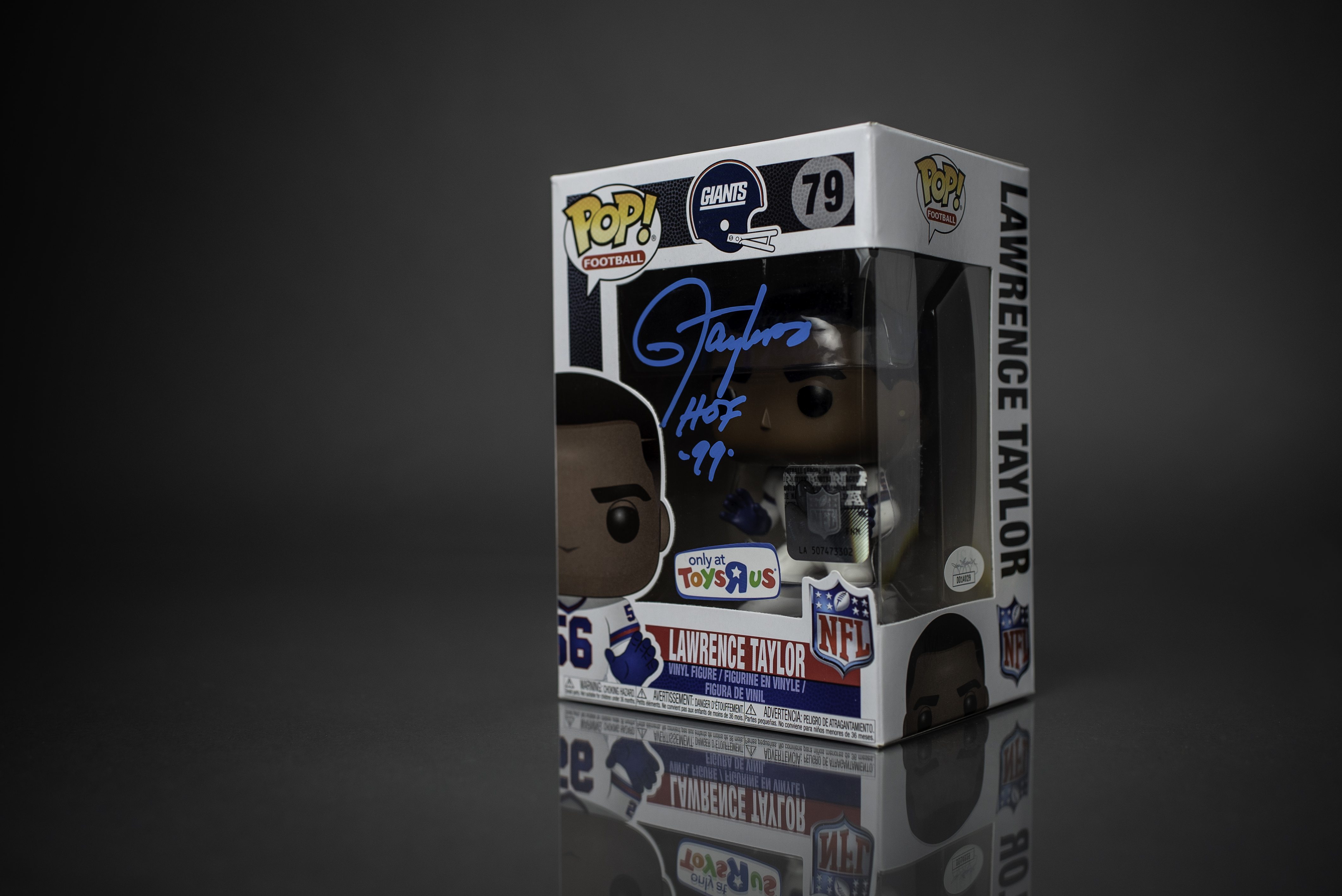 Lawrence Taylor Signed Funko Pop Football #79 (JSA)