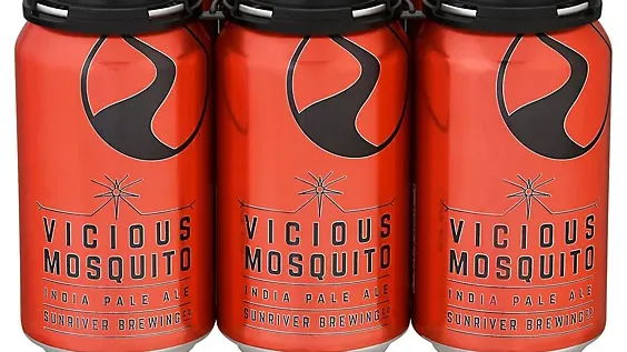 Sunriver Brewing Vicious Mosquito IPA 12oz / 7.0% ABV / 70 IBUs