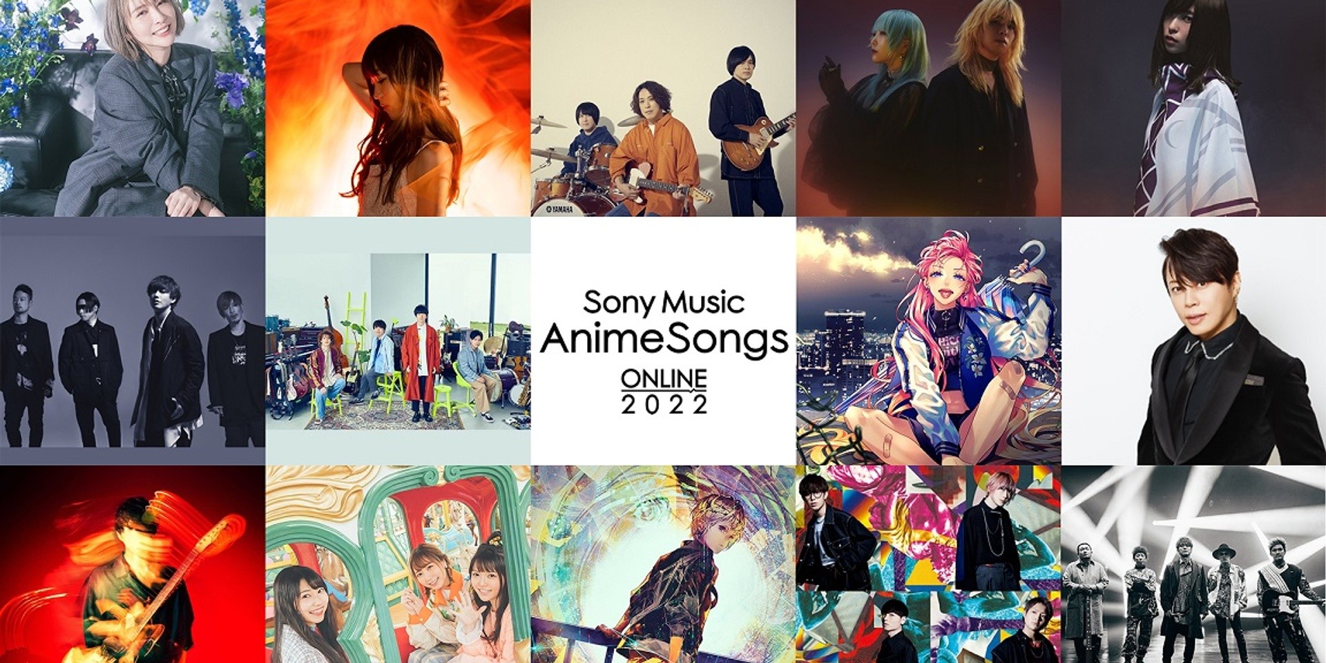 Sony Music AnimeSongs ONLINE 2022 to feature 14 performances by popular anime OST artists KANA-BOON, SPYAIR, BLUE ENCOUNT, and more