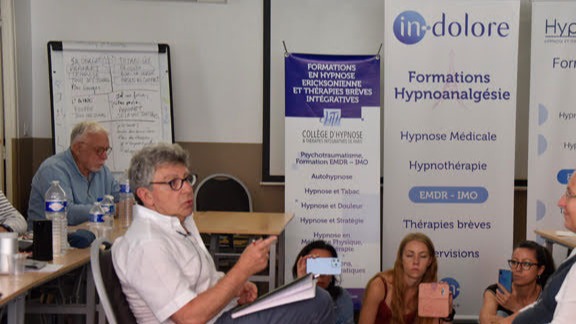Représentation de la formation : Supervision et Analyse des Pratiques en Hypnose et EMDR - IMO