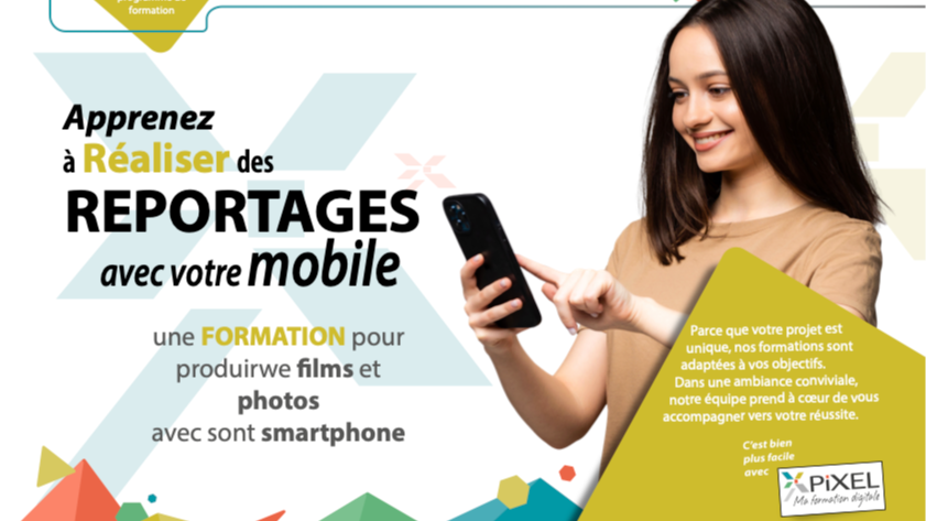 Représentation de la formation : Reportage Mobile