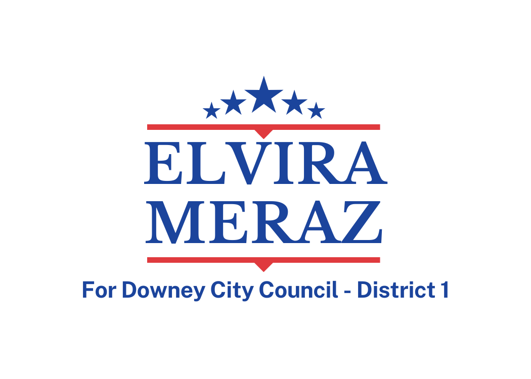 Elvira Meraz for Council District 1, 2023 logo