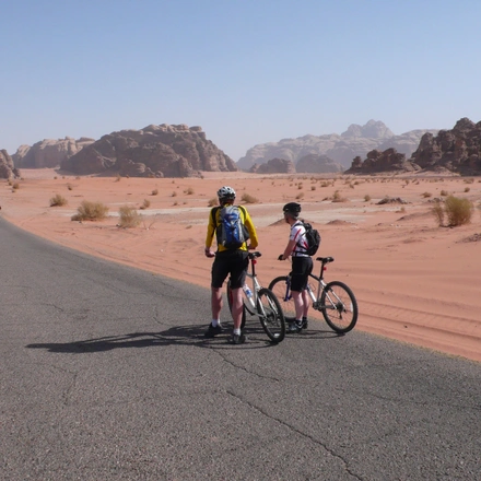 Petra & Wadi Rum by Bike