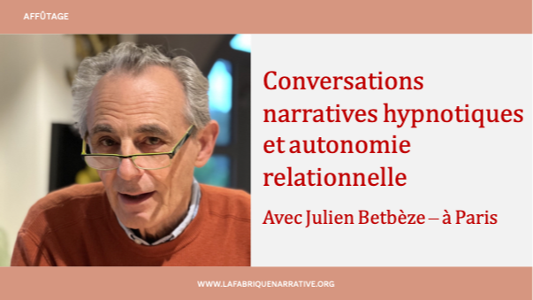 Représentation de la formation : Conversations narratives hypnotiques et autonomie relationnelle - Paris