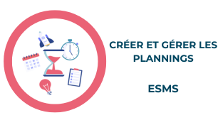 Représentation de la formation : A3 - Créer et gérer les plannings Etablissements sanitaires, hospitaliers & Médico-sociaux 