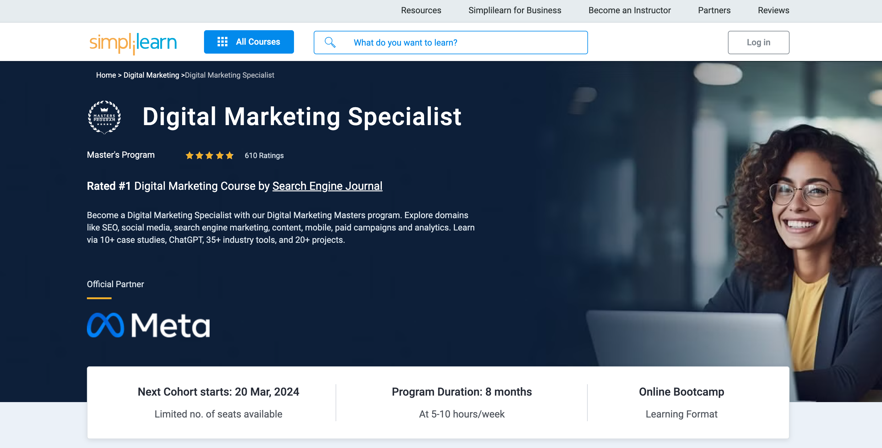 digital marketing specialist course