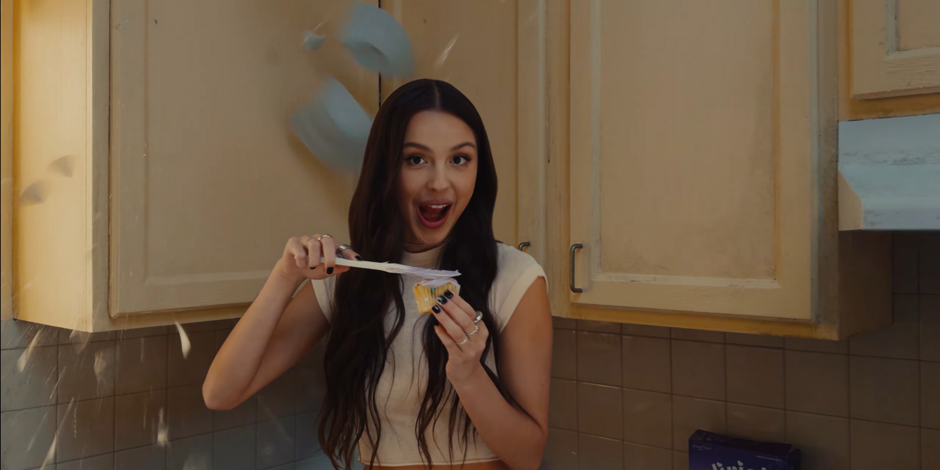 Olivia Rodrigo creates chaos with the new Apple iPhone 15 Pro Max in new music video for 'get him back' — watch