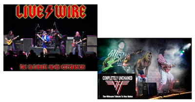 BT - Live Wire (Ultimate AC/DC Experience) & Completely Unchained (Tribute to Van Halen) - October 6, 2023, doors 6:30pm