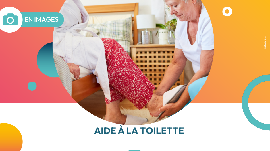 Représentation de la formation : Aider la personne à faire sa toilette, à s'habiller et à se déplacer 