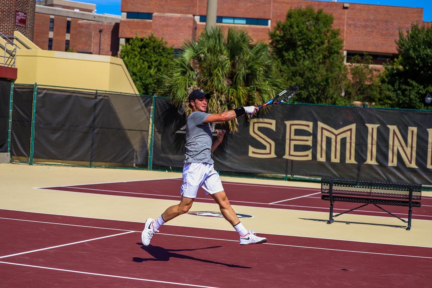 Sebastian A. teaches tennis lessons in Tallahassee, FL