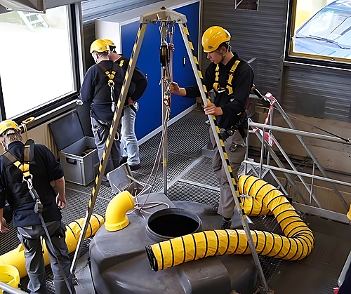 Représentation de la formation : Formation Espaces confinés