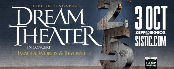 Dream Theater's Images, Words & Beyond Tour Singapore