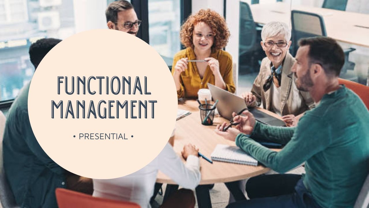 Représentation de la formation : FUNCTIONAL MANAGEMENT | PRESENTIAL ENGLISH