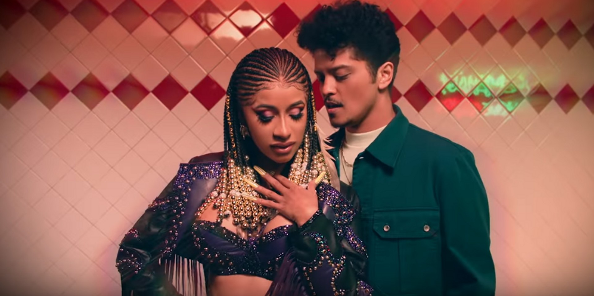 Cardi B entices a love-stricken Bruno Mars in music video for 'Please Me' - watch