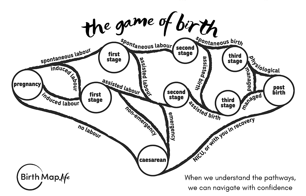 The Game of Birth- Catherine Bell The Birth Cartographer