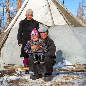 tourhub | YellowWood Adventures | Tsaatan Tribe: The reindeer herders of Mongolia 