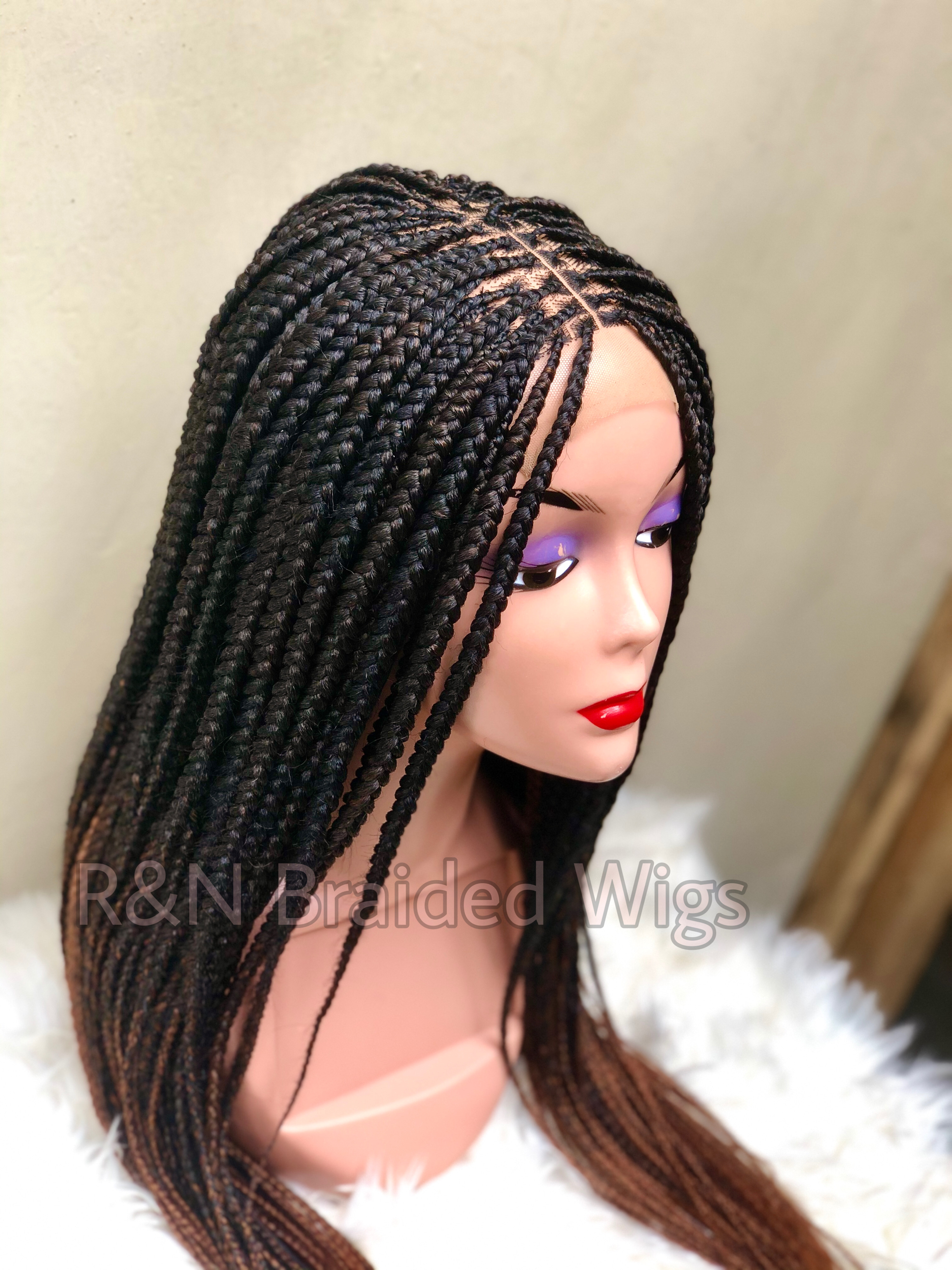 Box Braid Ghana Weaving Wig - R&N Braided Wigs