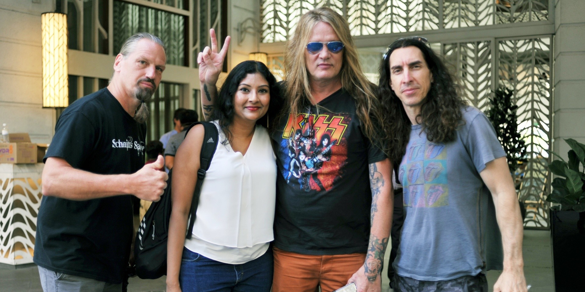 How I spent my day with Sebastian Bach shopping for vinyl records in Singapore