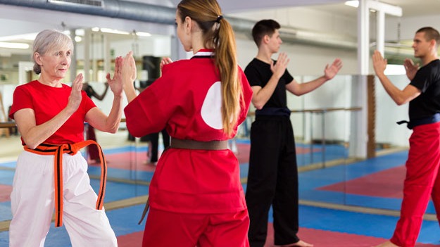 Représentation de la formation : Self Défense pour les personnels de santé