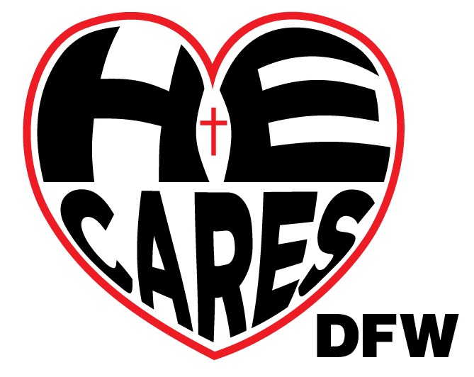 HeCares DFW logo