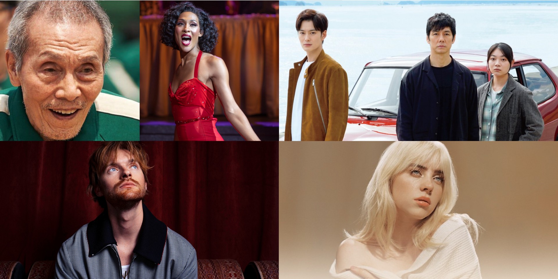 Squid Game's O Yeong-su, Billie Eilish and FINNEAS, Drive My Car, Mj Rodriguez, and more win at the 2022 Golden Globes 