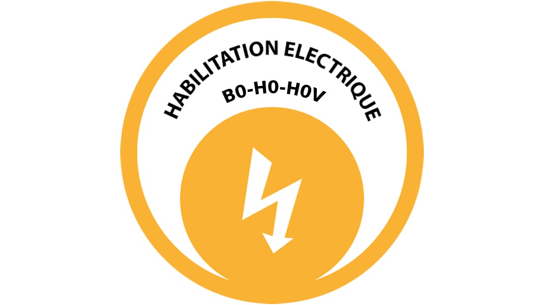 Représentation de la formation : Maintien et actualisation des compétences de la préparation à l'Habilitation Électrique B0-H0-H0V - Chargé de chantier