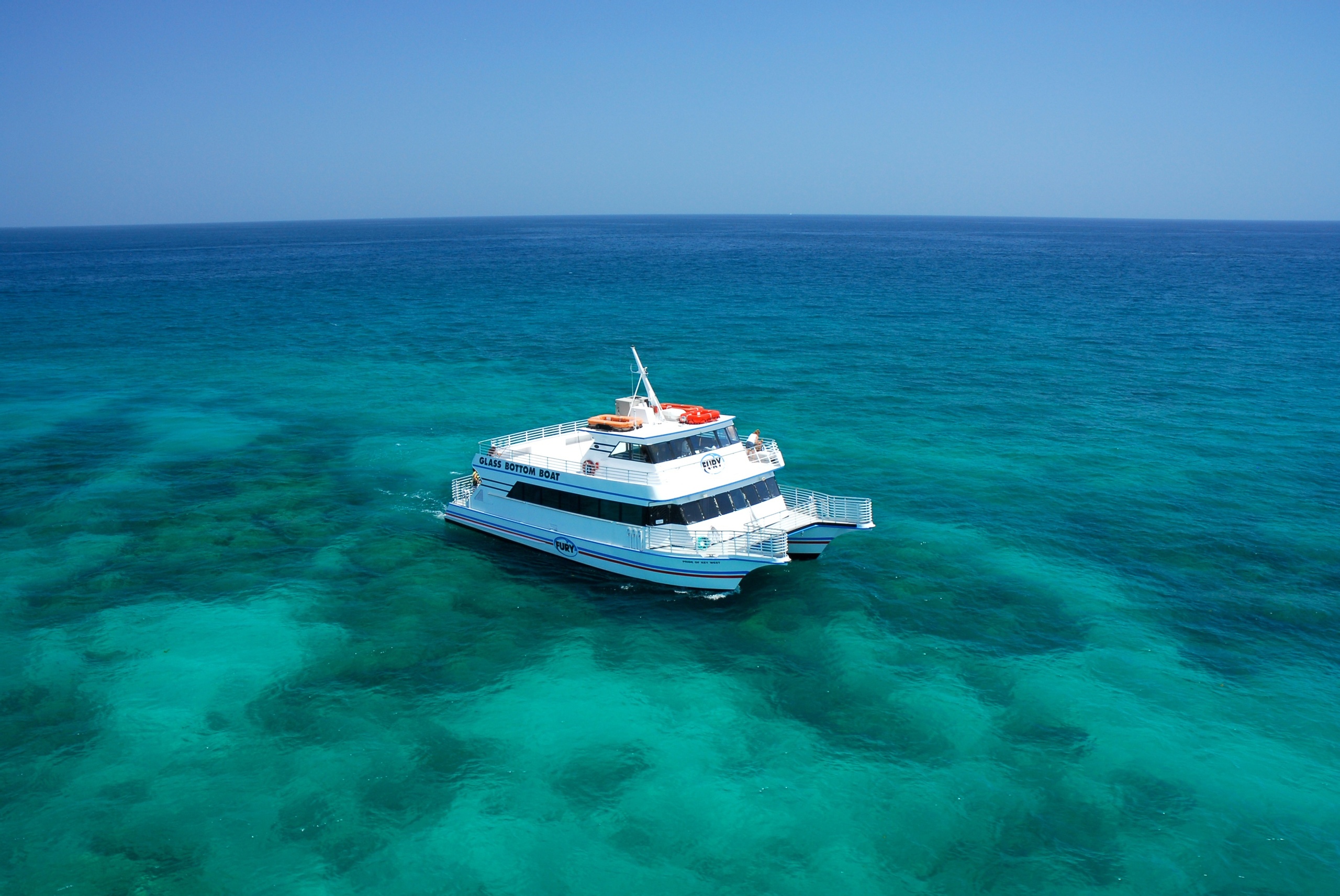 from Key West: Glass Bottom Boat