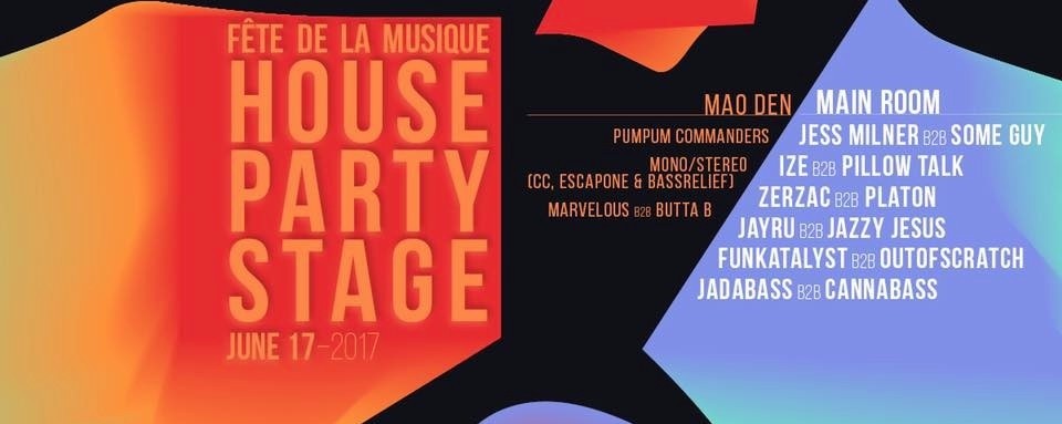 Fete Dela Musique: House Party Stage