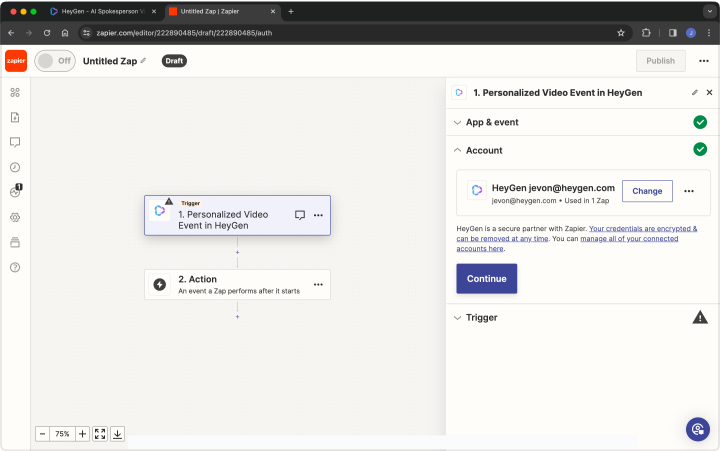 How to Output Personalized Video Results to Zapier