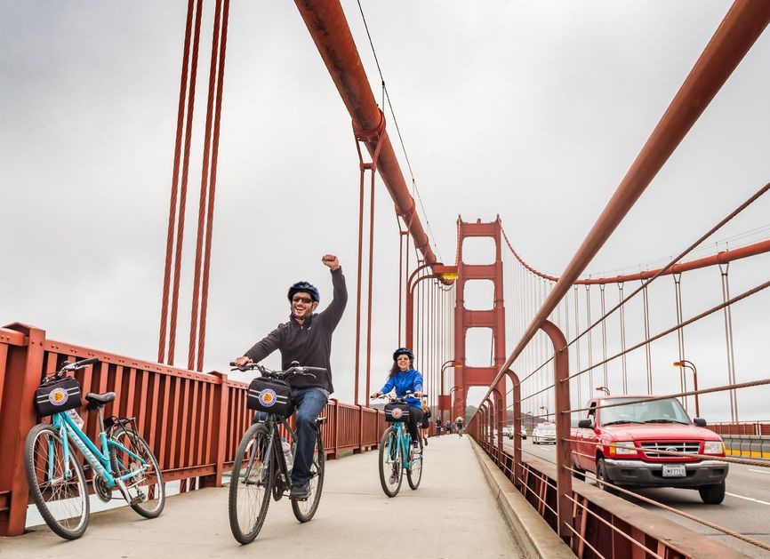 Golden Gate Bridge to Sausalito Bike Tour in Small Group - Accommodations in San Francisco