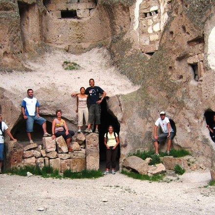 Group in Cappadocia, Turkey