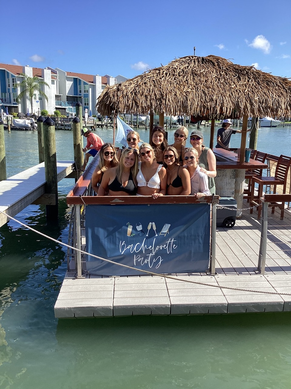 Floating Tiki Boat Party in Tampa: BYOB with Captain & First Mate, Speakers, Shot-ski and more image 12