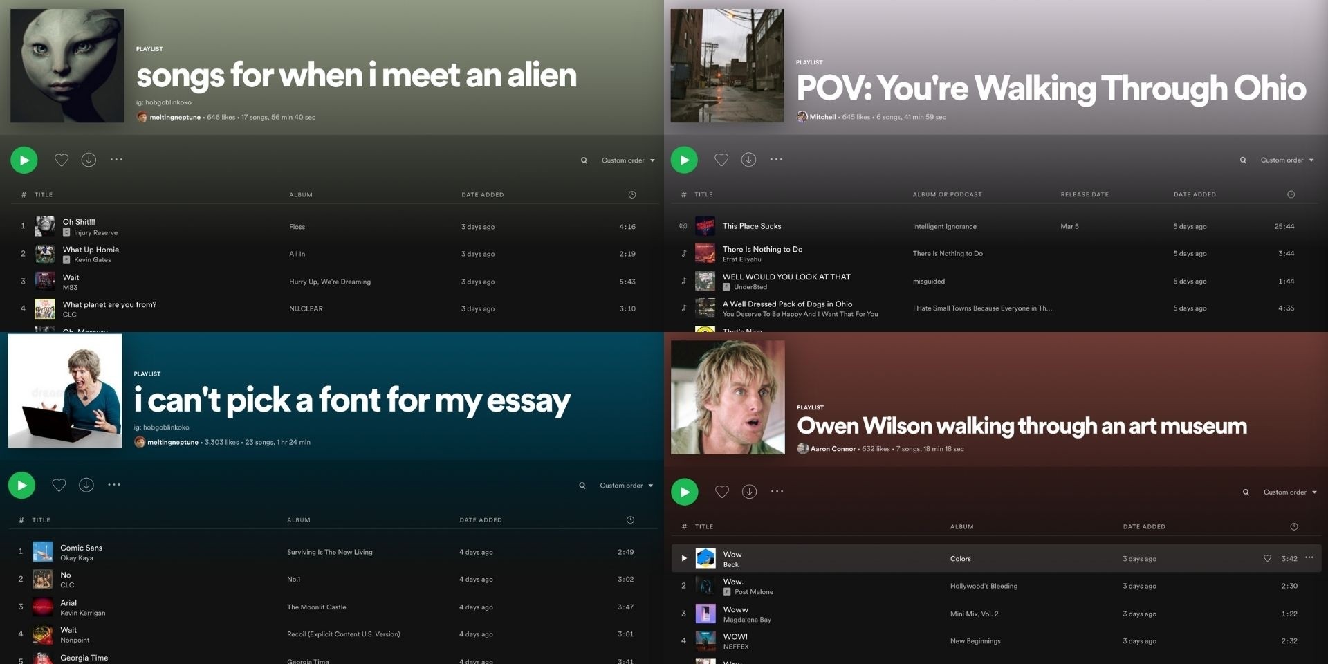7 weird Spotify playlists you didn't know you needed