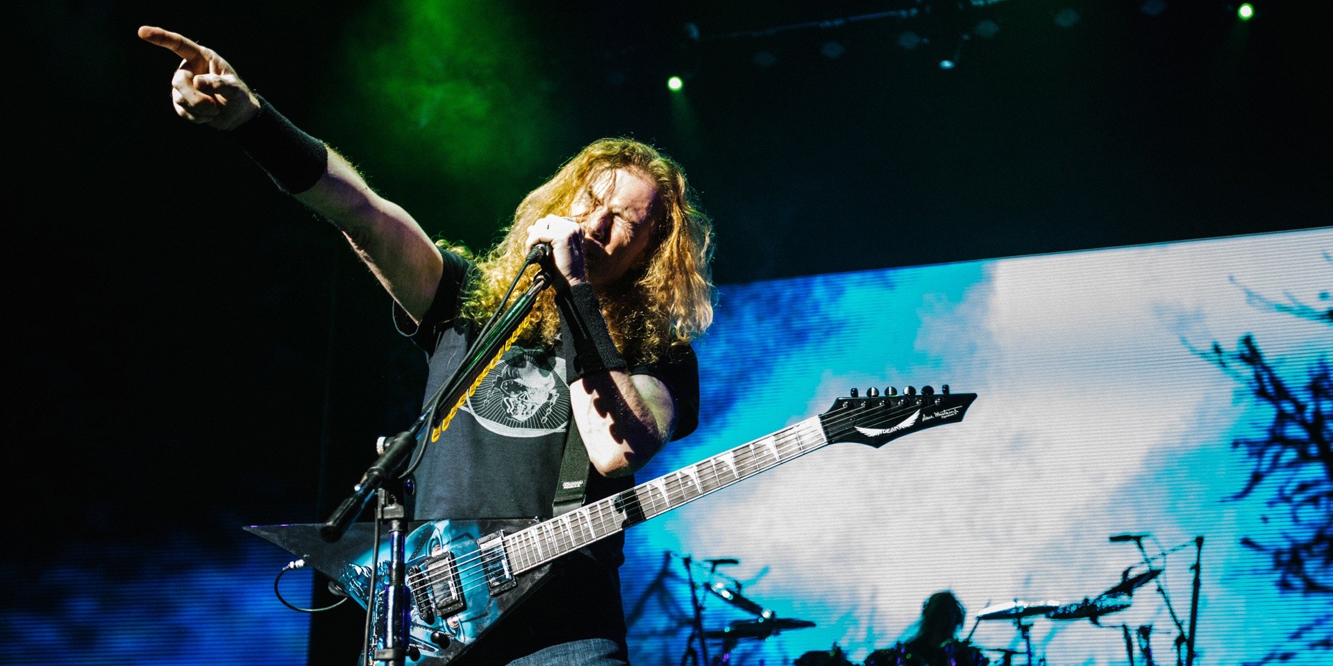 Megadeth made their third visit to Singapore count — photo gallery